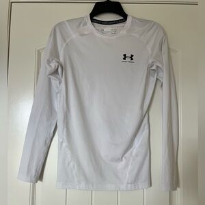 Under Armour Compression long sleeve - white - women’s medium